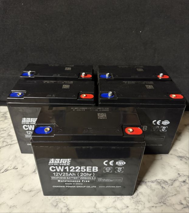 Акумулятор гелевий 12v 25ah  , 12 вольт, ББЖ , ДБЖ , безперебійник