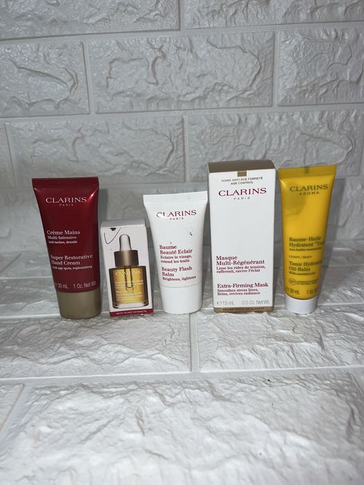 Clarins крем,маска