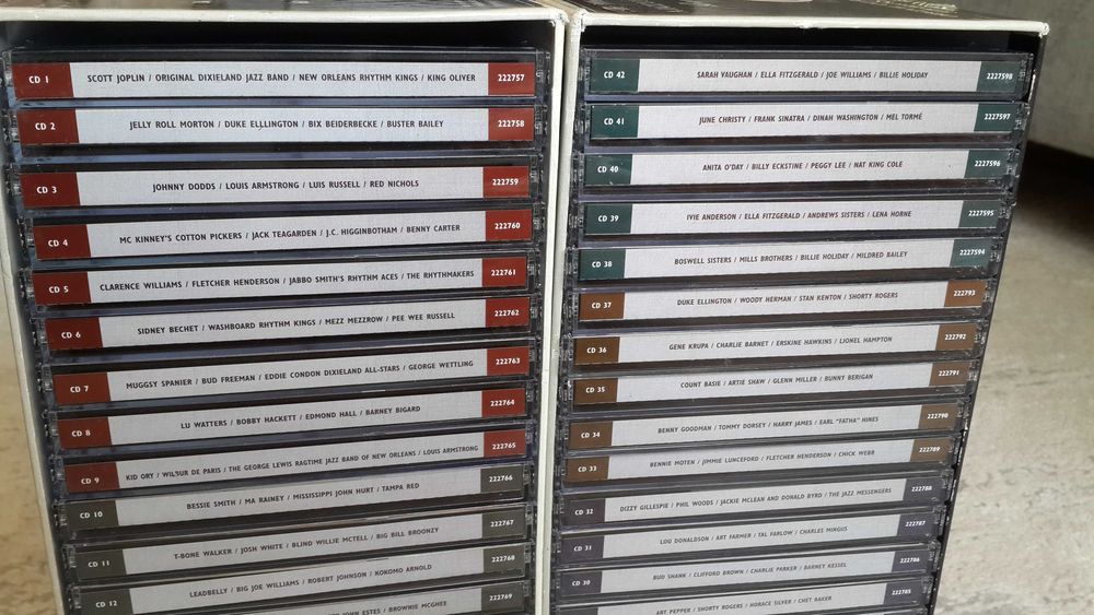 The Ultimate Jazz Archive CD Box 168шт Джаз