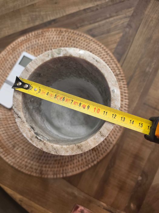 Wazon, cooler do wina trawertyn
