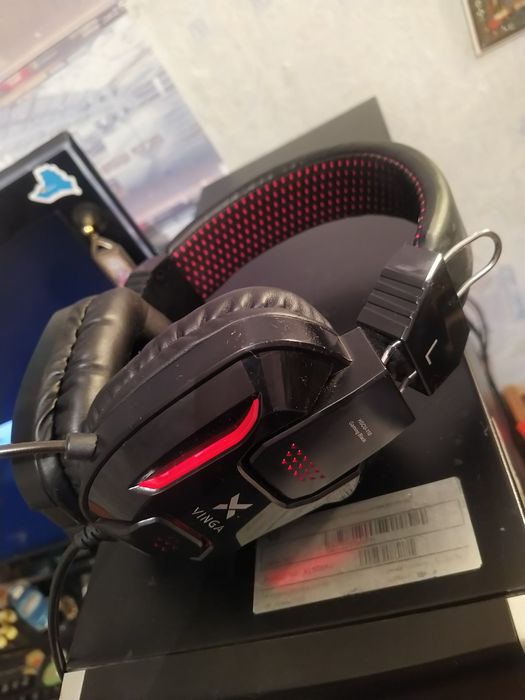 Продам наушники гэймерские с микрофоном
