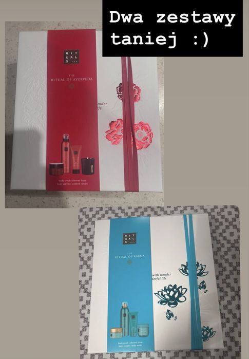 Sprzedam 2 duze zestawy rituals M