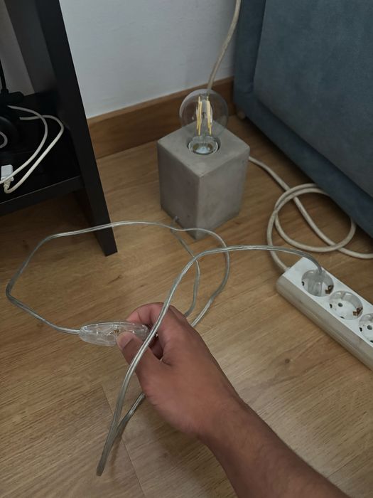 Luminária de mesa de estilo vintage