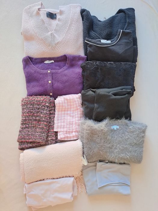 Lote de 12 Peças de roupa Feminina | tamanho M  | Zara, Mango, ASOS ,H &M , terranova