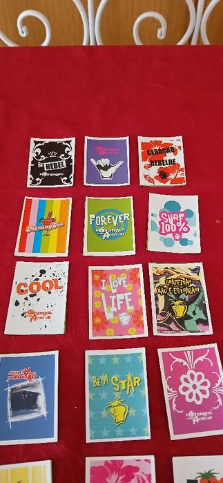 Cromos/Cartas Pistas Proibidas, novas