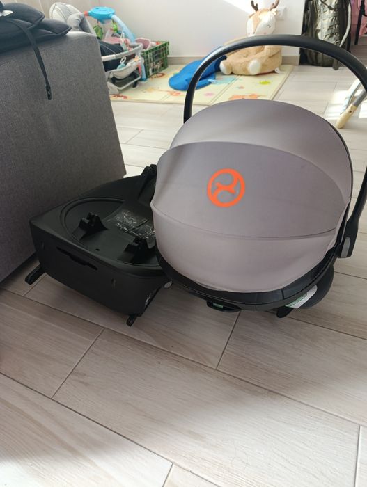 Cadeira isofix carro com ovo