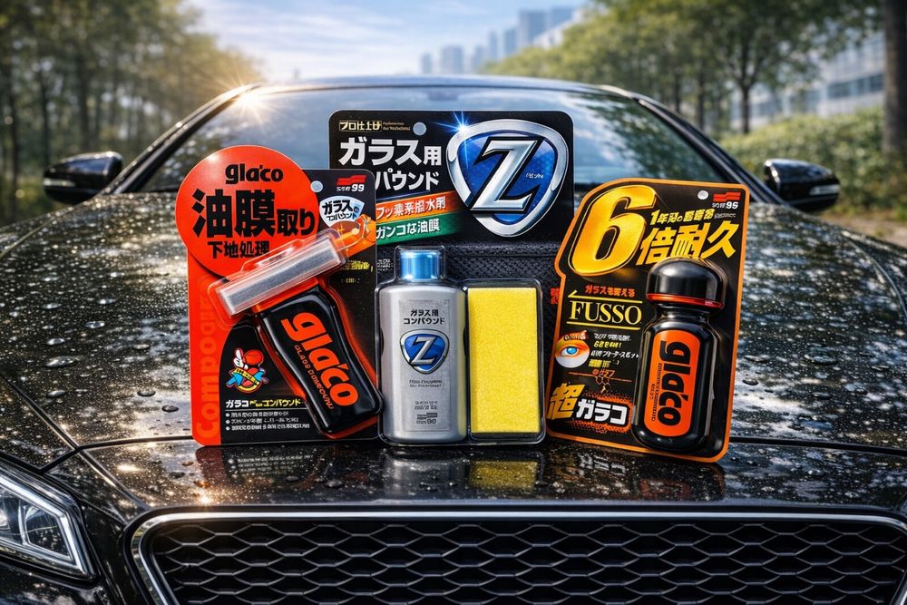 Абразивний очисник Compound Z | Roll On | Антидощ  SOFT99 GLACO Ultra