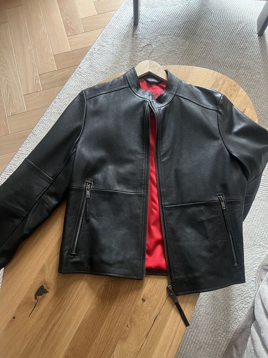Oryginalna skórzana kurtka Hugo / Кожаная куртка Hugo оригинал