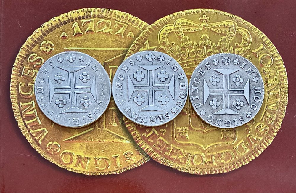 Moedas - Cruzados Prata