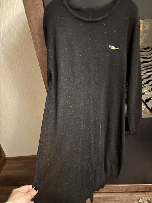 Платье теплое зимнее