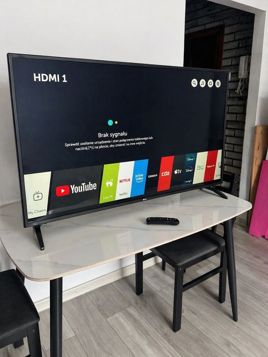 LG 49” SMART TV – Netflix, prime video, WiFi, Full HD – GOTOWY DO OGLĄDANIA SPRZEDANE