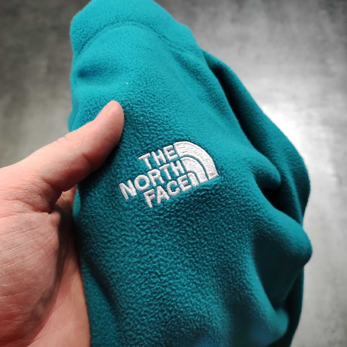 MĘSKA Bluza POLAR Thermal Małe Logo PolarTec Suwak Haft The North Face