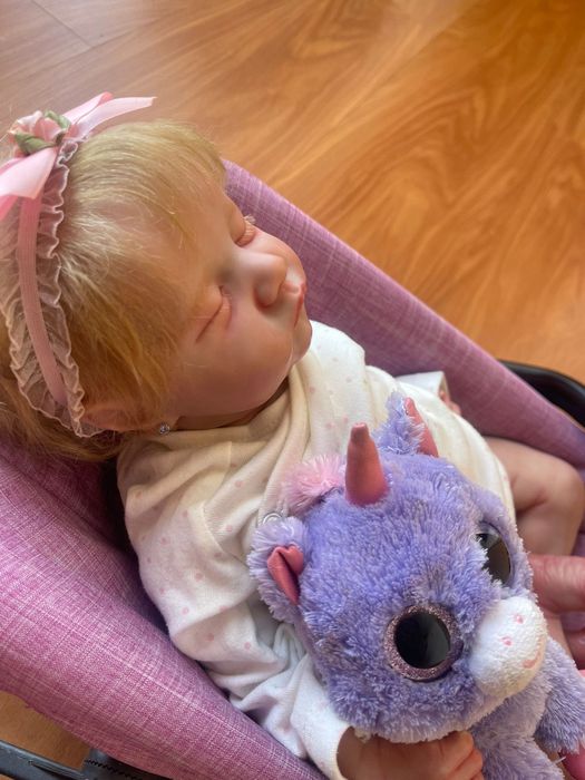 Bebe reborn corpo de pano 55cm