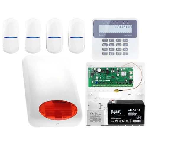 System alarmowy Satel z montażem, aplikacja mobilna, Powiadamianie SMS