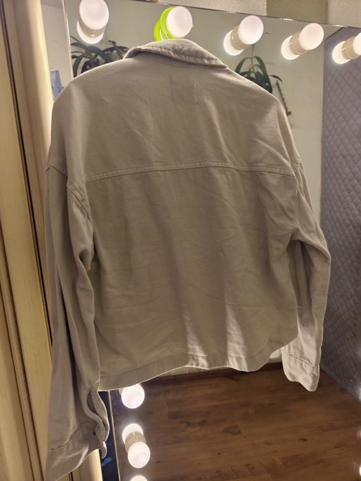 Джинсовка жіноча zara, колір м'ята