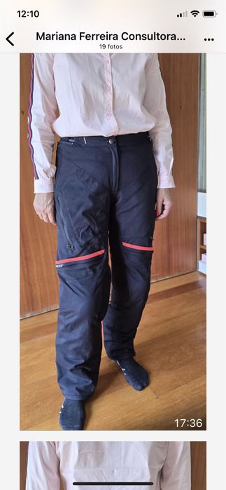 Calcas motard como novas impermiaveis Rev it