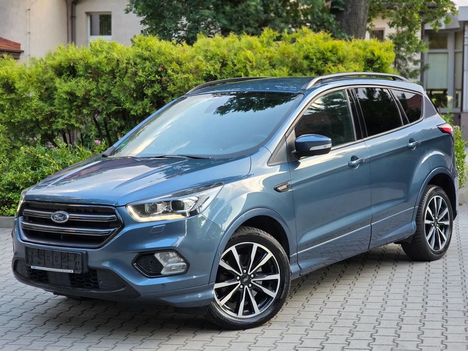 Ford Kuga 2.0TDCi-Automat*ST-Line*4x4*Bixenon+LED*Navi*Grzane Półskóry*2xClimatr