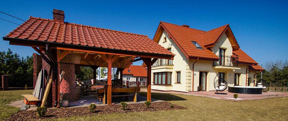 Villa NAD JEZIOREM z klimatyzacja do 18 osób Mazury