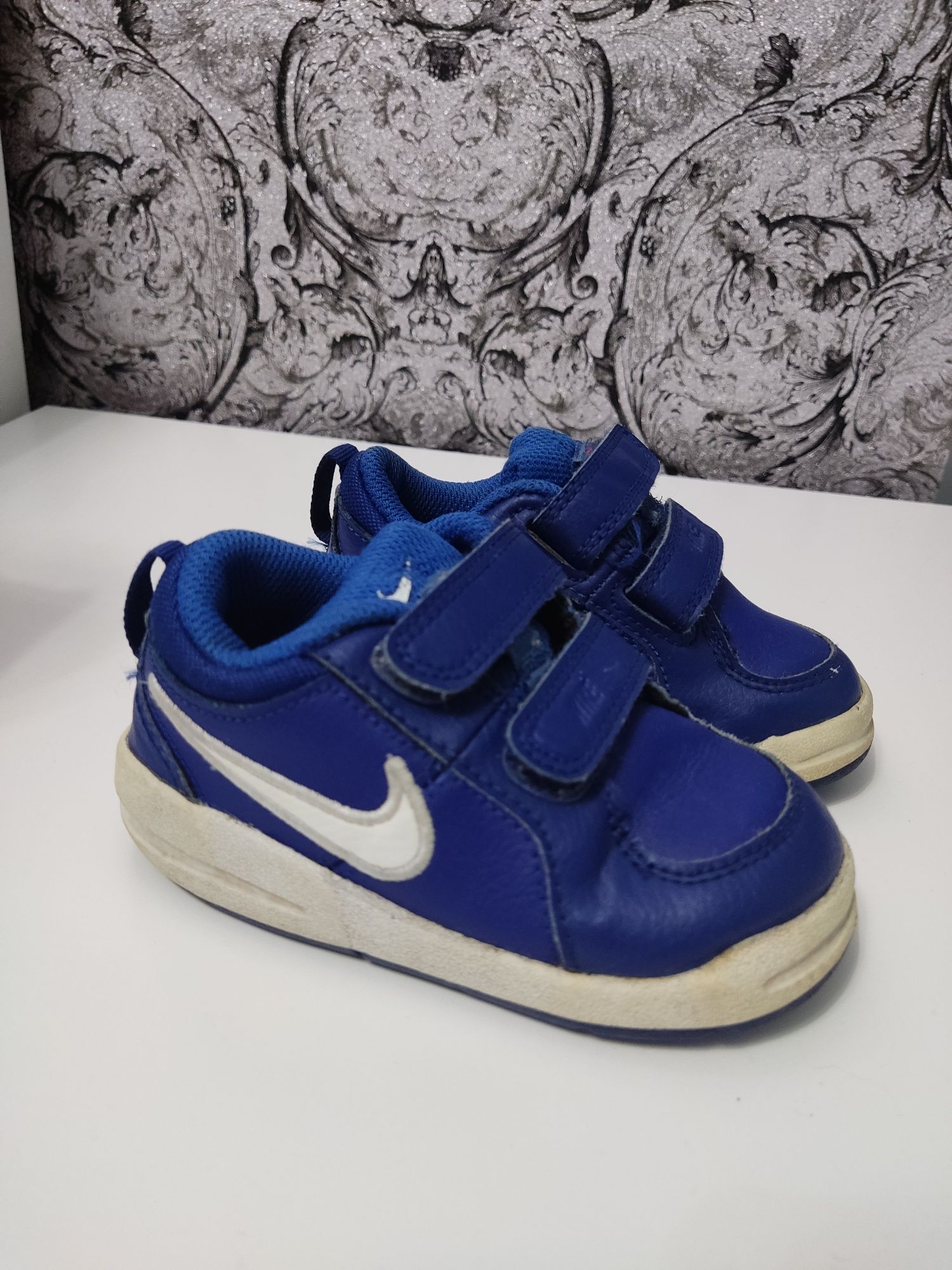 Buty adidasy Nike niebieskie dla chłopczyka rzepy rozmiar 22 wkładka 1  Pabianice • OLX.pl