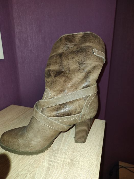 Botki damskie ocieplane