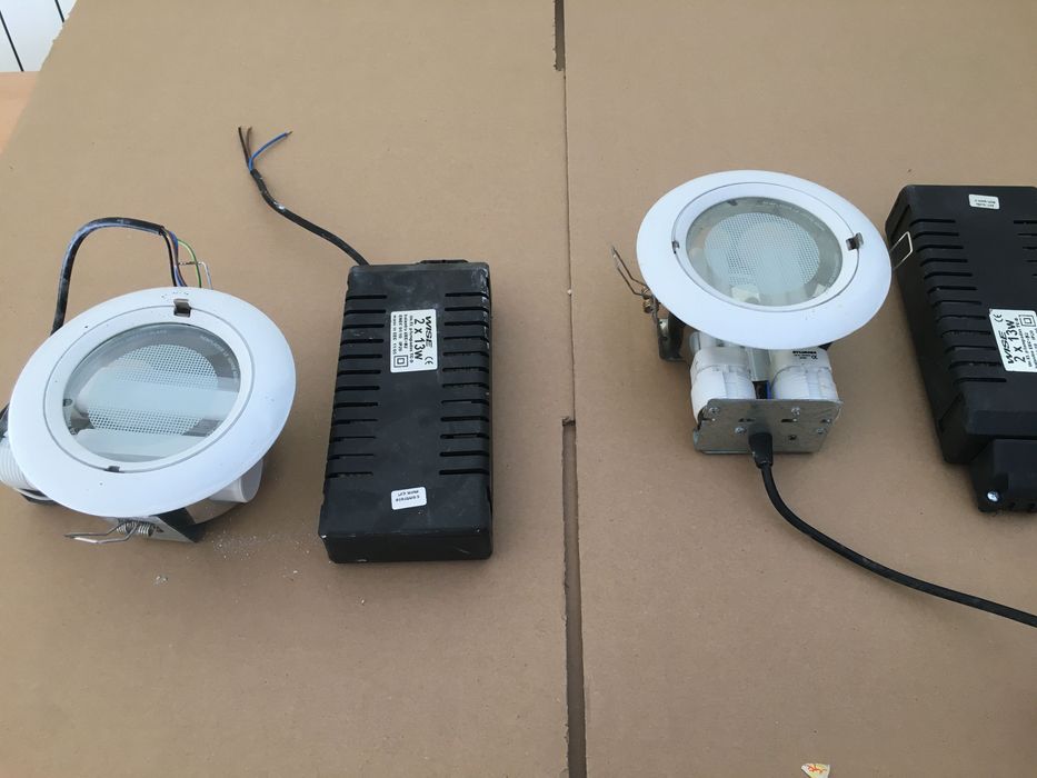 Focos teto com transformador