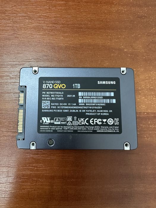 ssd samsung qvo 870 - Купити електроніку - Ціни на OLX.ua
