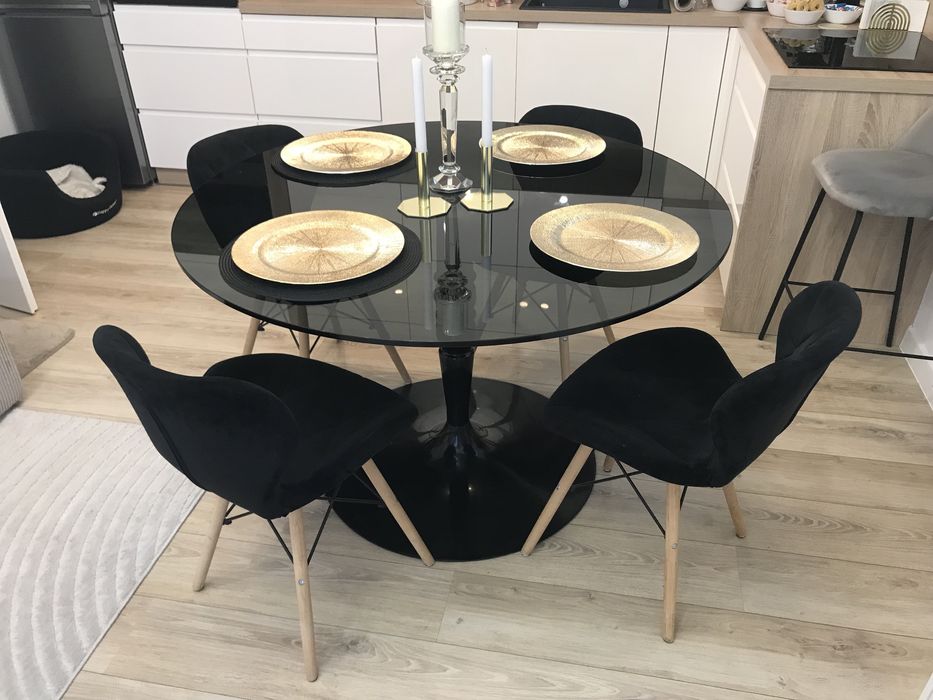 Stol szklo hartowane   Wloski