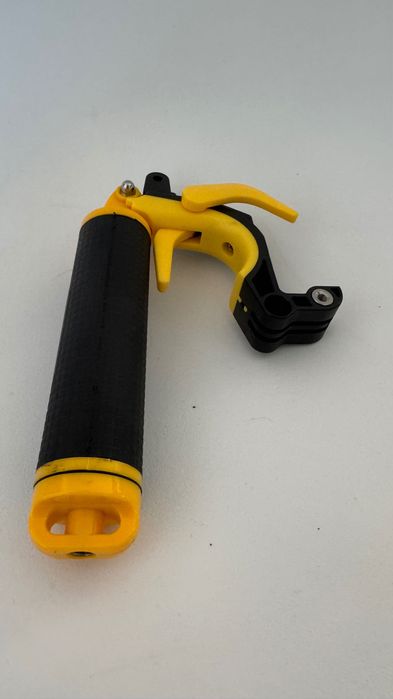 Punho Flutuante (Bobber) com Gatilho para GoPro – Ideal para Mergulho