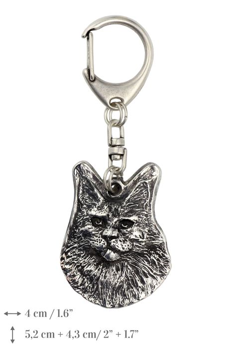 Maine Coon brelok posrebrzany Art-Dog