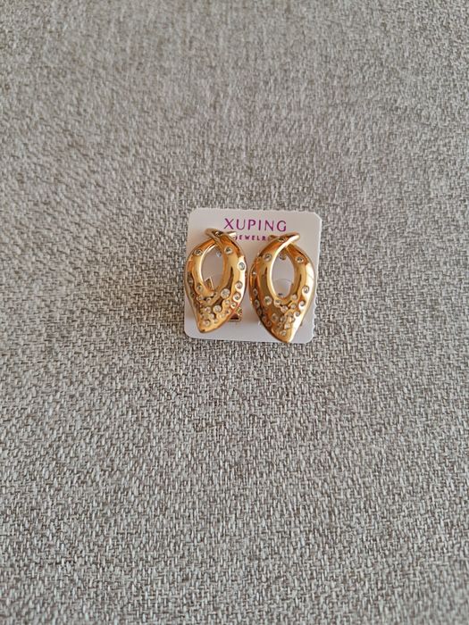 Kolczyki firmy Xuping na zapięcie angielskie