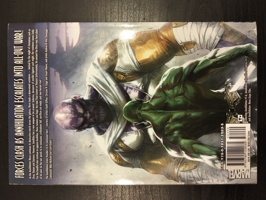 Marvel Annihilation Book 1, 2, 3