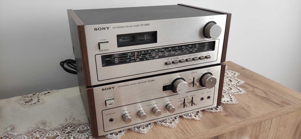 Wzmacniacz i Tuner SONY
