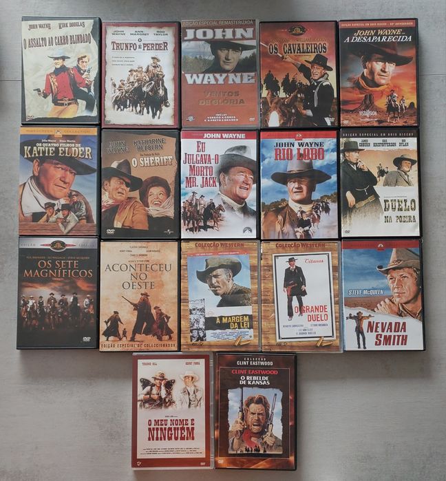 Dvds filmes western