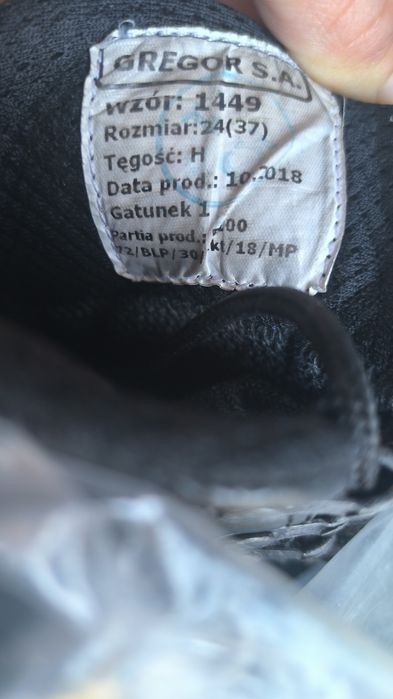 Buty taktyczne damskie  Gregor  rozm.37