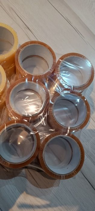 Taśmy klejące przezroczyste