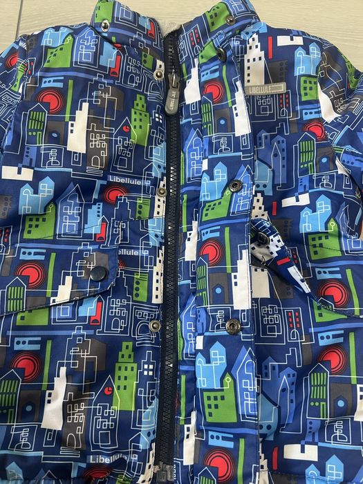 зимній дитячий комбінезон для хлопчика