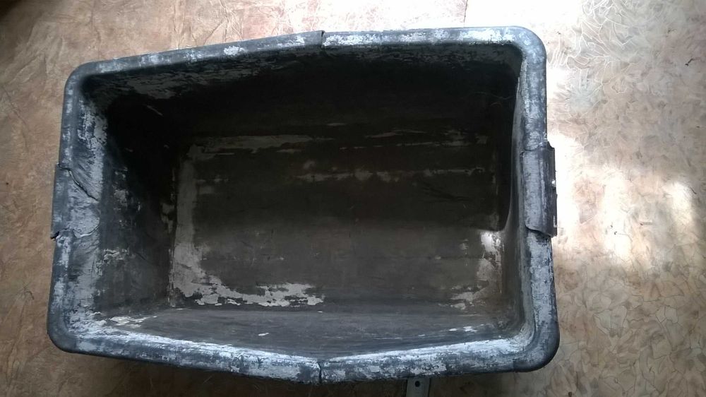 Тазік кастра на роствор пластмасова