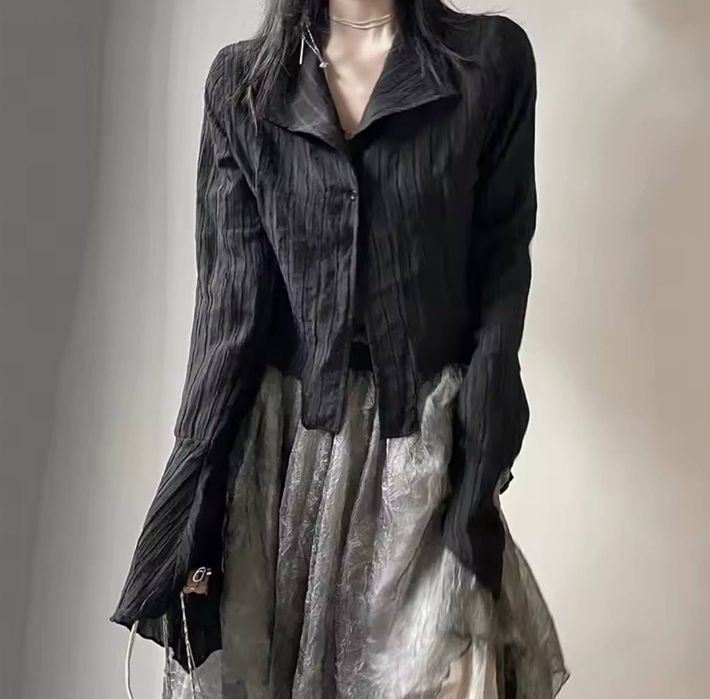 готическая рубашка