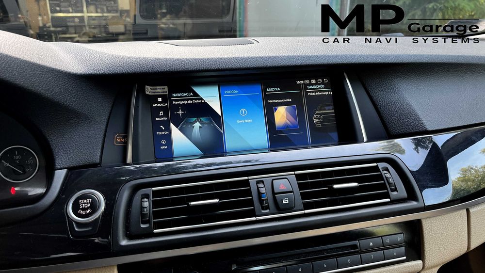BMW F10 F11 NBT Android 12 CarPlay Android Auto 4G LTE 8GB 128GB GPS Montaż PL