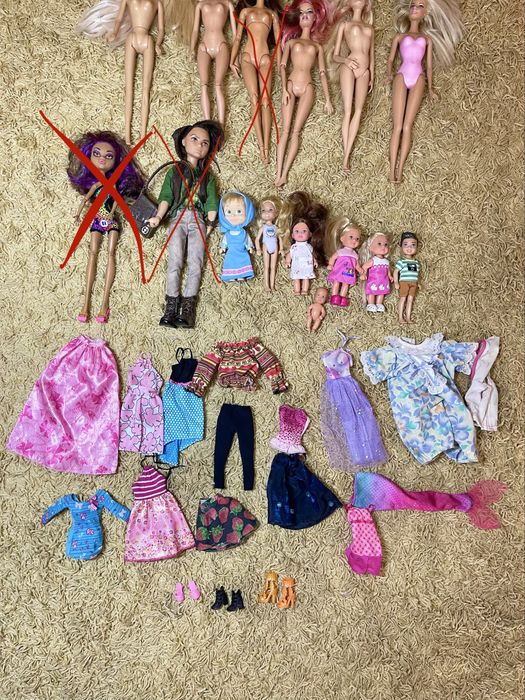 Ляльки Barbie Лялька Ever After High Лялька Monster high