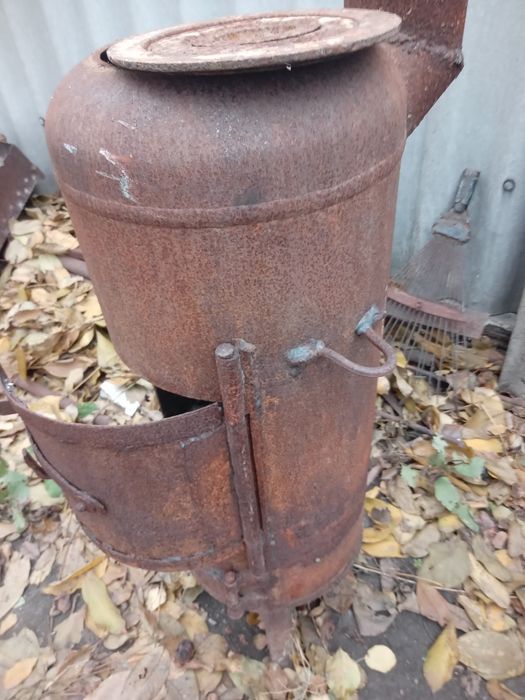 Буржуйка піч плитка опалення