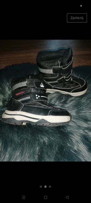 Buty zimowe rozm.24