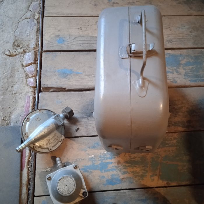 Туристическая портативная винтажная  газовая печь и дровяная