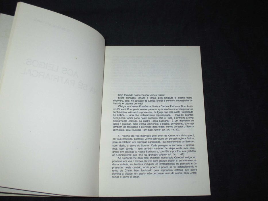 Livro Discursos de João Paulo II em Portugal