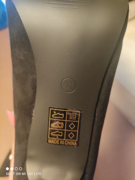 Czarne nowe szpilki 41