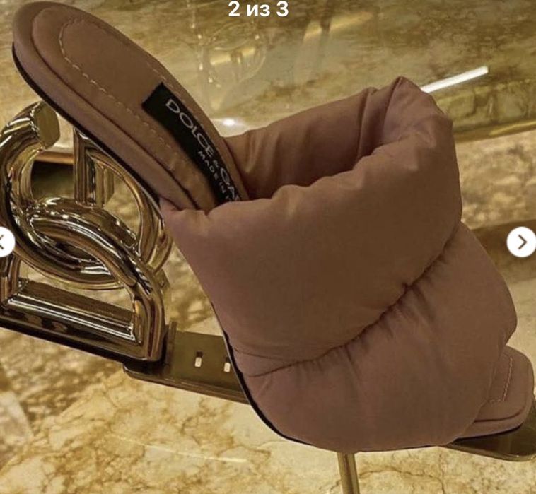 DOLCE&GABBANA / дольче габана ( мюлі/ сандалі/ каблучкі) нові!!!