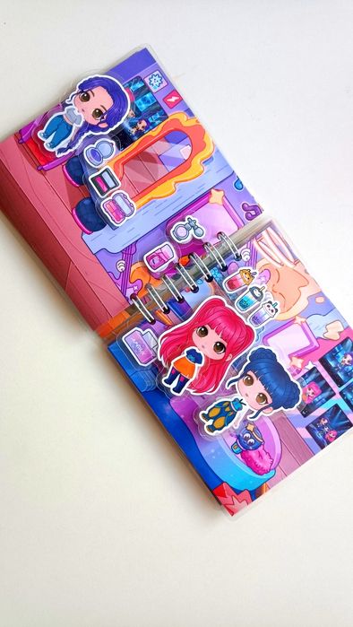 Альбом на липучках К- РОР Ляльки