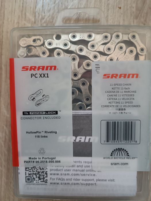 sram xx1 цепь - купить велотовары - Цена на OLX.ua