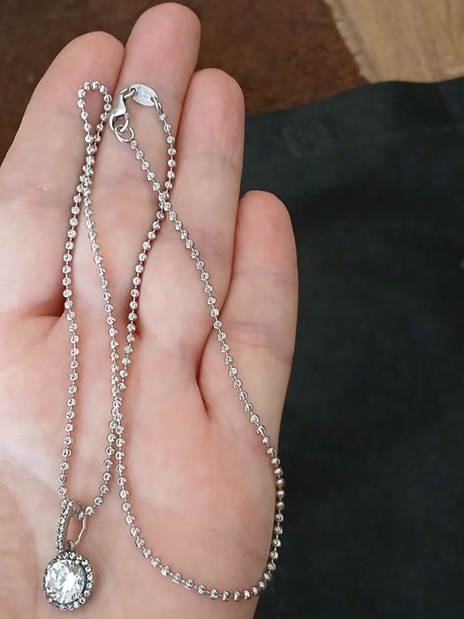 Срібний ланцюжок з підвісом