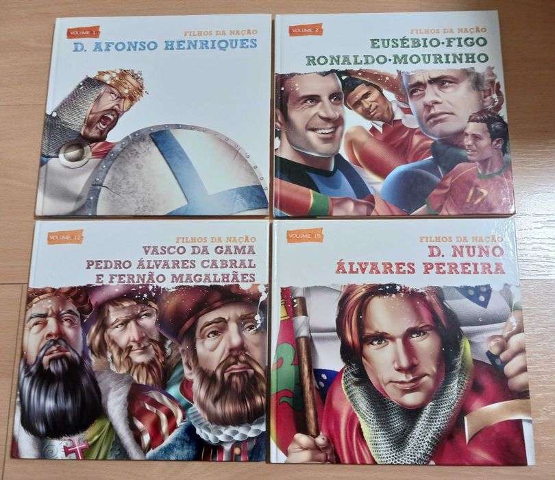 Livros da Coleção Filhos da Nação (4 Volumes)